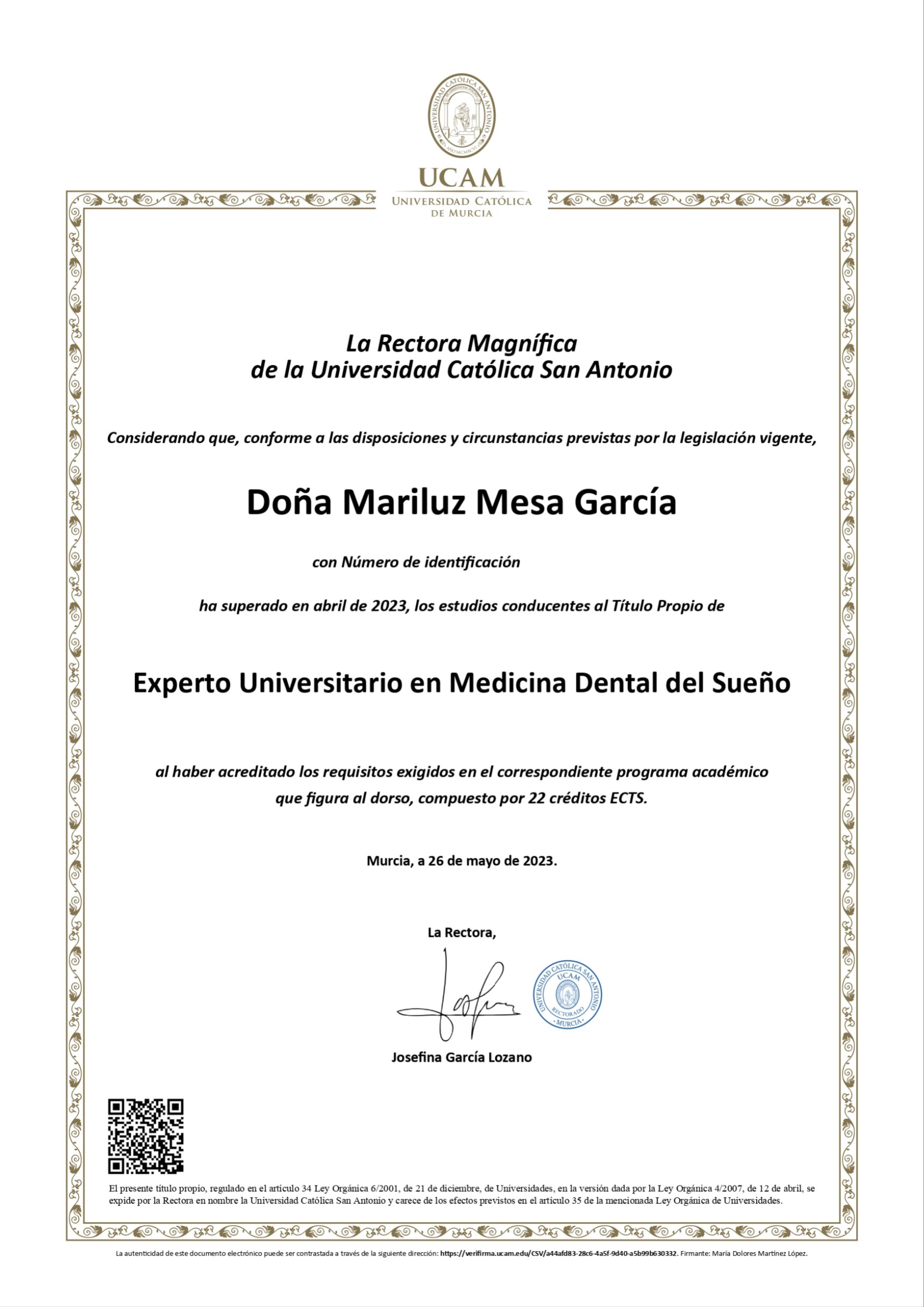 Certificación 6